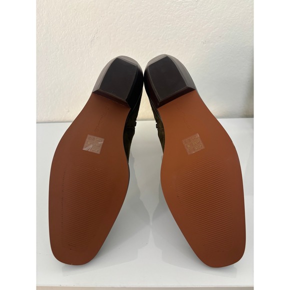 Madewell Idris Ankle Boot Suede Dark Olive Green NX430 Womens 7.5 - Picture 3 of 10